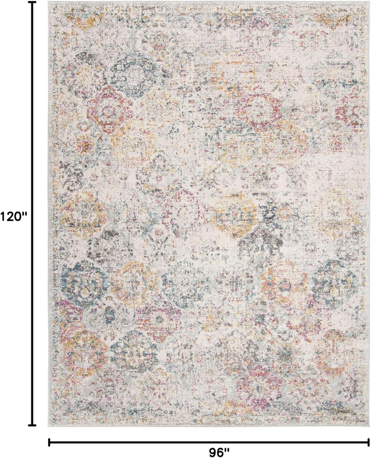 Alfombra SAFAVIEH Madison 8' x 10', diseño bohemio, MAD611F