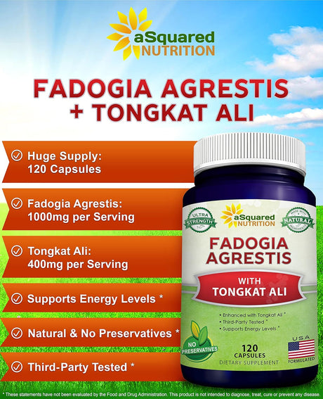 Suplementos Alimenticios de extracto de agrestis Fadogia