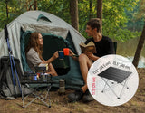 Mesa de Camping Plegable Ligera, Mesa Lateral para Playa