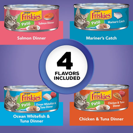 Alimento Para Gatos mariscos y pollo Pate 40 Latas
