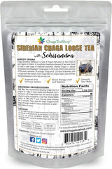 Suplemento Té suelto chaga siberianos sin cafeína natural