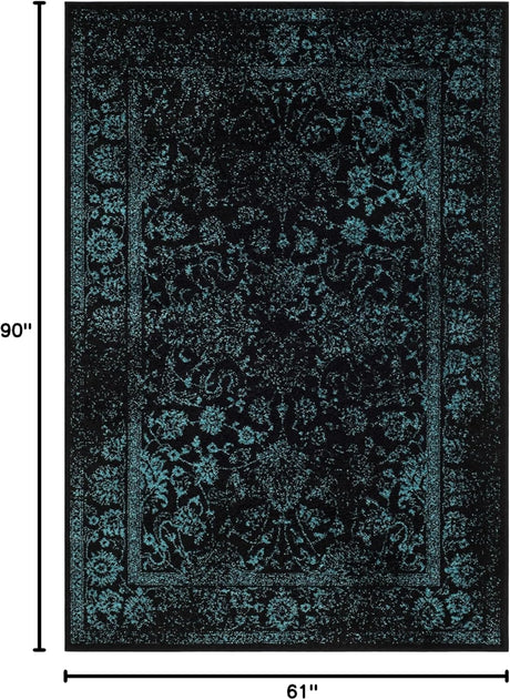 Alfombra Área Oriental Desgastada, Fácil Cuidado, ADR109K