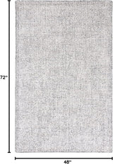 Alfombra Abstracta SAFAVIEH, Hecha a Mano, 4' x 6', ABT470Z