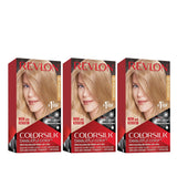 Tinte permanente para el cabello rubio ceniza medio 70