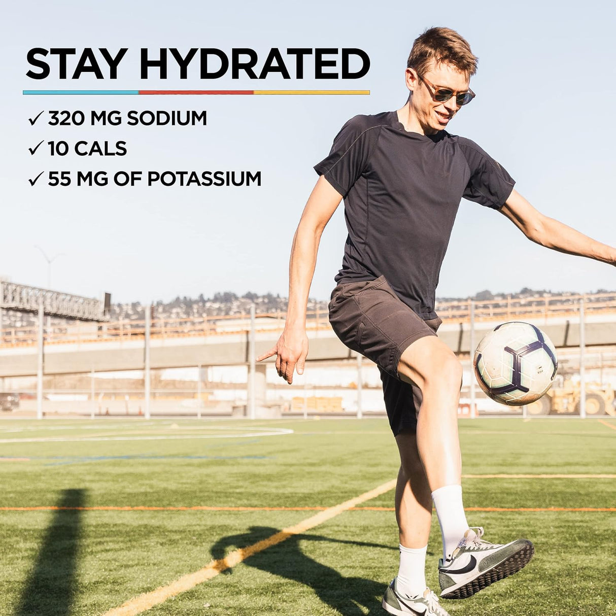 GU Hydration Tabletas Veganas, Sin Gluten, Sin Cafeína, 8 uds