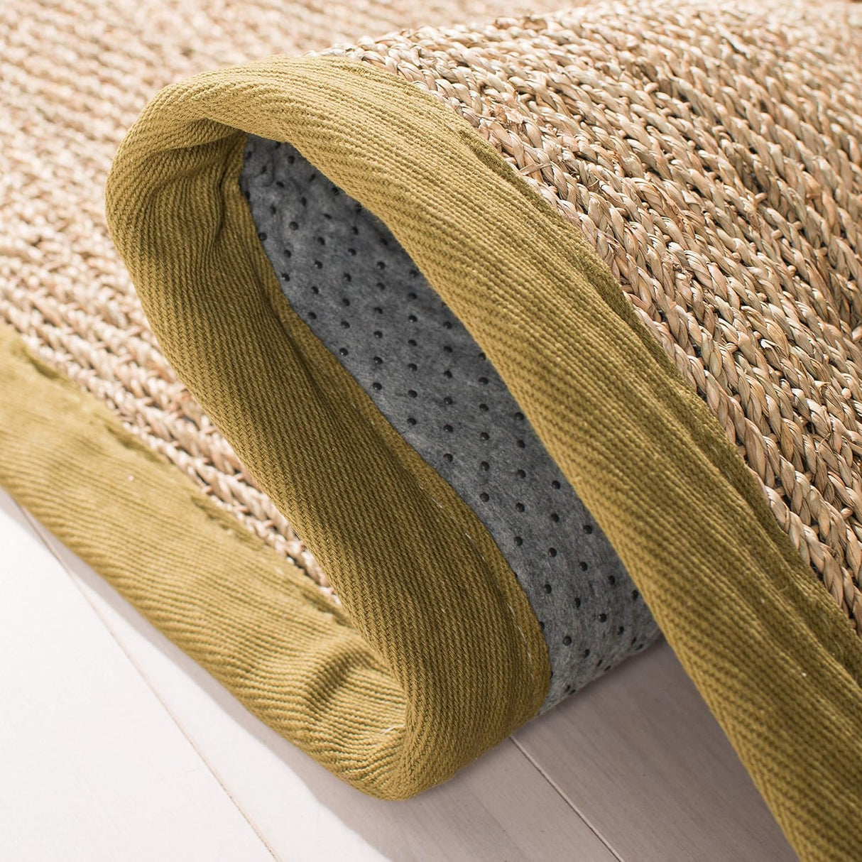 Alfombra Runner de Fibra Natural, Safavieh, Herringbone, NF115G