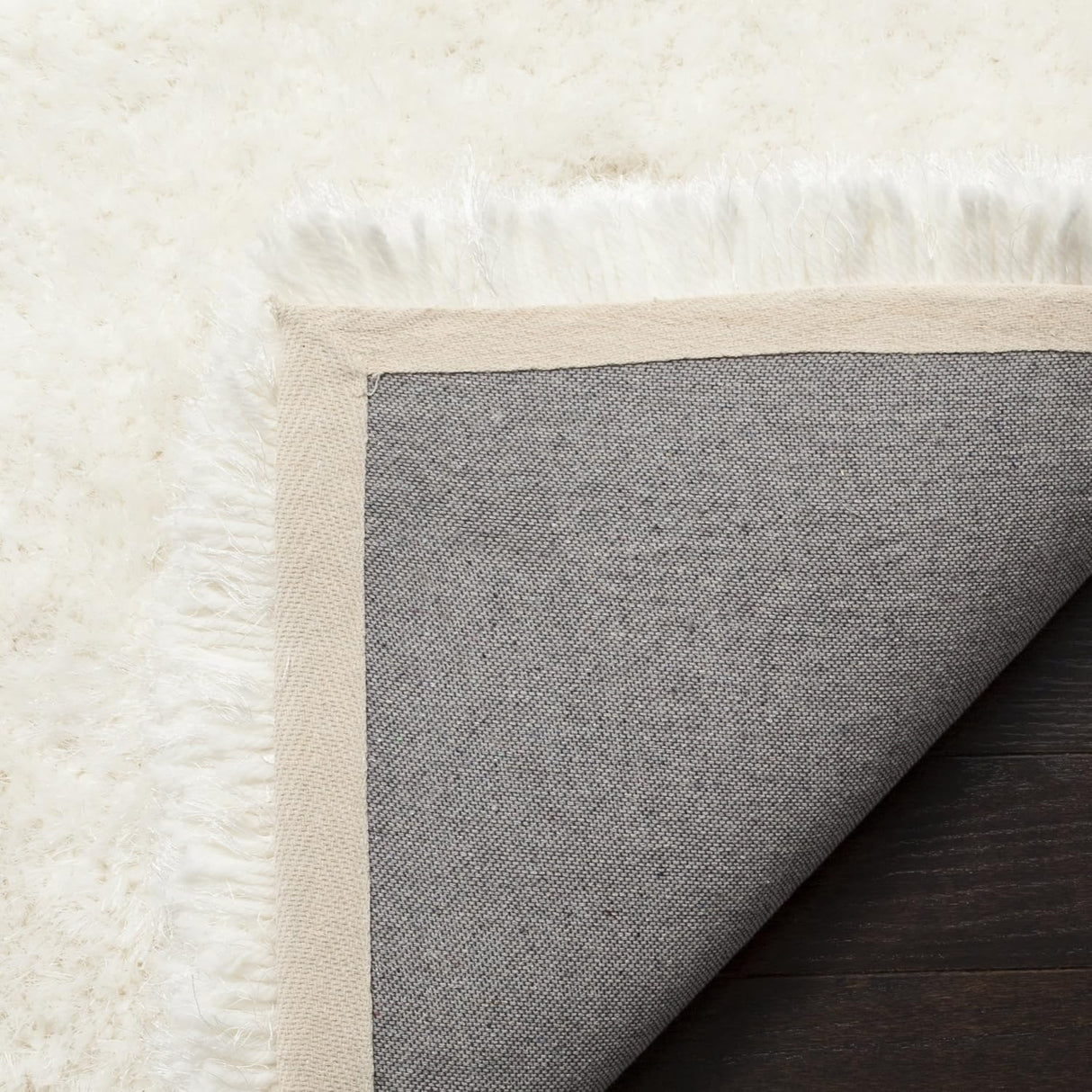 Alfombra de área 4' x 6' SAFAVIEH Luxe Shag, 3.2 gruesa