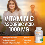 Bronson Vitamina C 1000mg Premium No GMO Tabletas 100 unidades