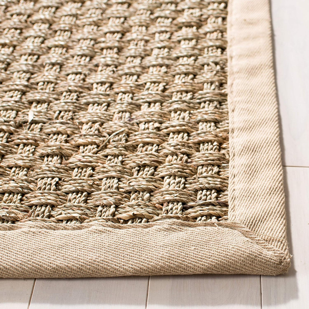 Alfombra Runner de Fibra Natural, SAFAVIEH, Diseño de Jute, NF114A
