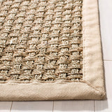Alfombra Runner de Fibra Natural, SAFAVIEH, Diseño de Jute, NF114A