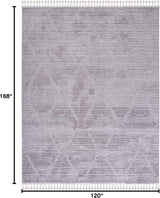 Alfombra Área Diseño Bohemio Ideal para Áreas de Tráfico Alto (MRK517F-10)