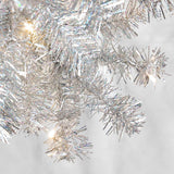 Árbol de Navidad artificial Best Choice Products 4ft con luces LED