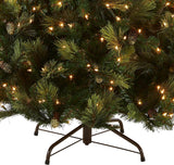 Árbol de Navidad Artificial National Tree 7.5ft, 750 luces claras