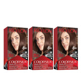 Tinte permanente para el cabello marrón suave oscuro 33
