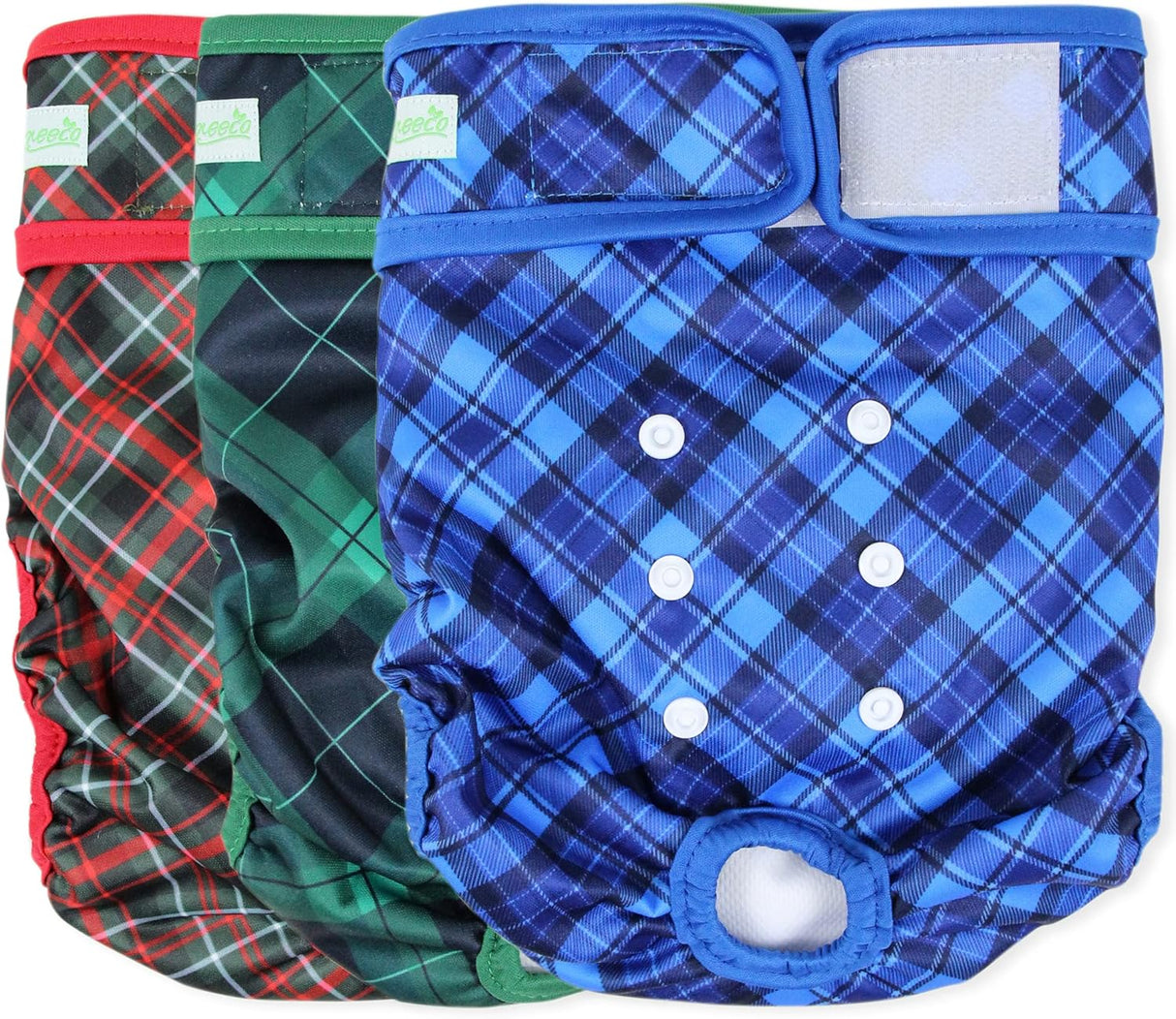 wegreeco Pañales lavables para perras (paquete de 3), pañales