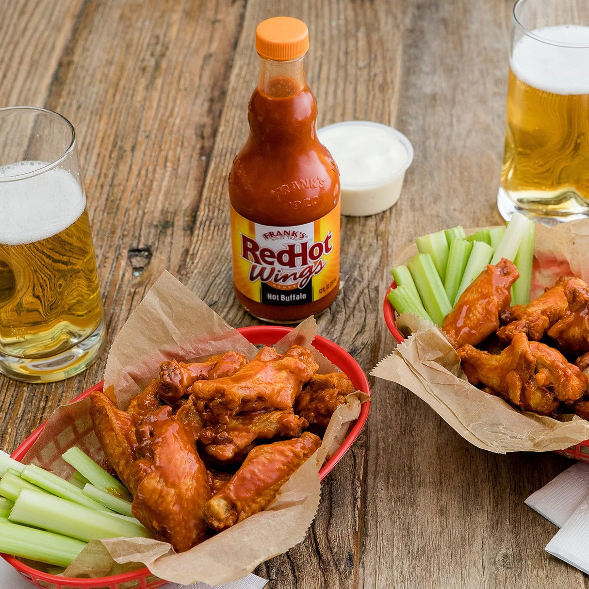 Frank's RedHot Salsa picante Hot Buffalo Wings de 12 onzas líquidas