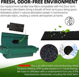 Filtros de Carbón y Algodón para Caja de Arena Pet Zone