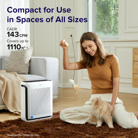 Purificadores de aire para el hogar WiFi inteligente LEVOIT