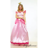 Disfraz de princesa Peach deluxe para adulto, talla L