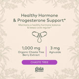 Cápsulas Vitex Berry de Gaia Herbs