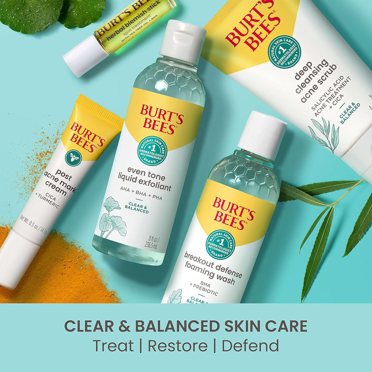 Crema post acné para todo tipo de piel Burt's Bees