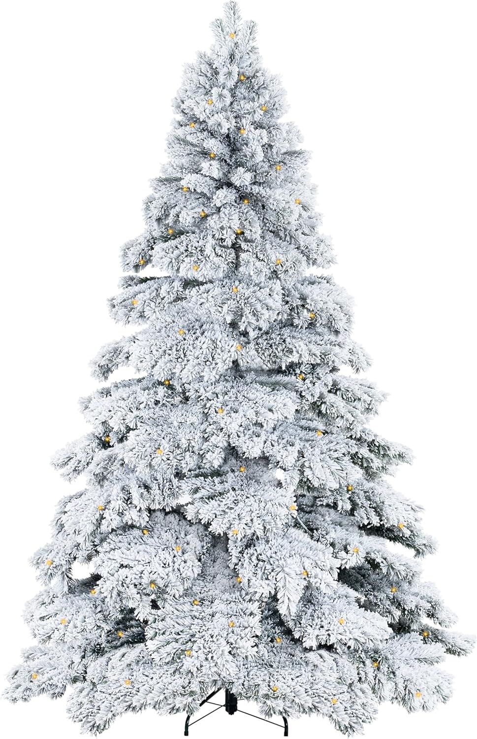 Árbol de Navidad Naomi Home 7.5ft con luces y 1324 ramas