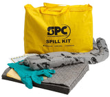 Kit de derrames universal Brady SPC SKA-PP-TAA, químico y aceite