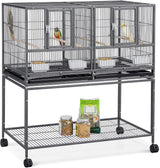 Jaula apilable de 41.5 pulgadas para cría de aves Yaheetech
