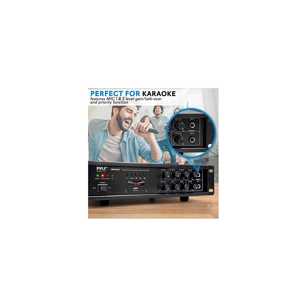 Amplificador de mezcla audio para casa PYLE-HOME PMX3500PH