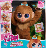 Juguete interactivo furReal Peanut, mono de peluche 15”