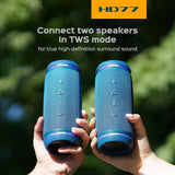 Altavoz portátil Bluetooth - Sonido envolvente HD de 360°