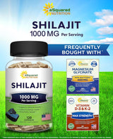 Suplemento Nutrition extracto puro Shilajit 1000mg - 120 cáp