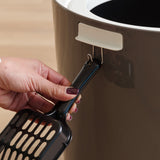 Caja de arena para gatos con entrada superior IRIS