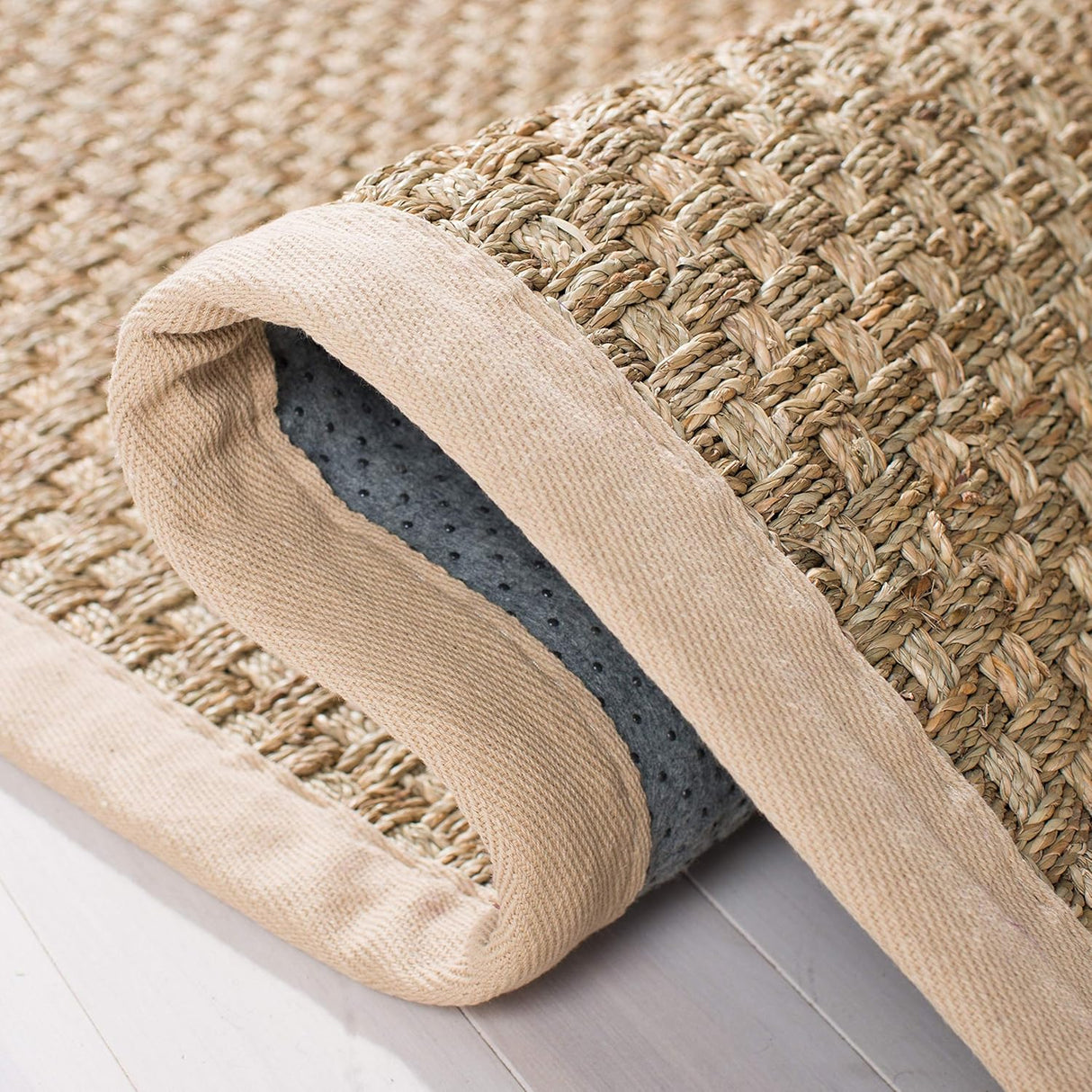 Alfombra Runner de Fibra Natural, SAFAVIEH, Diseño de Jute, NF114A