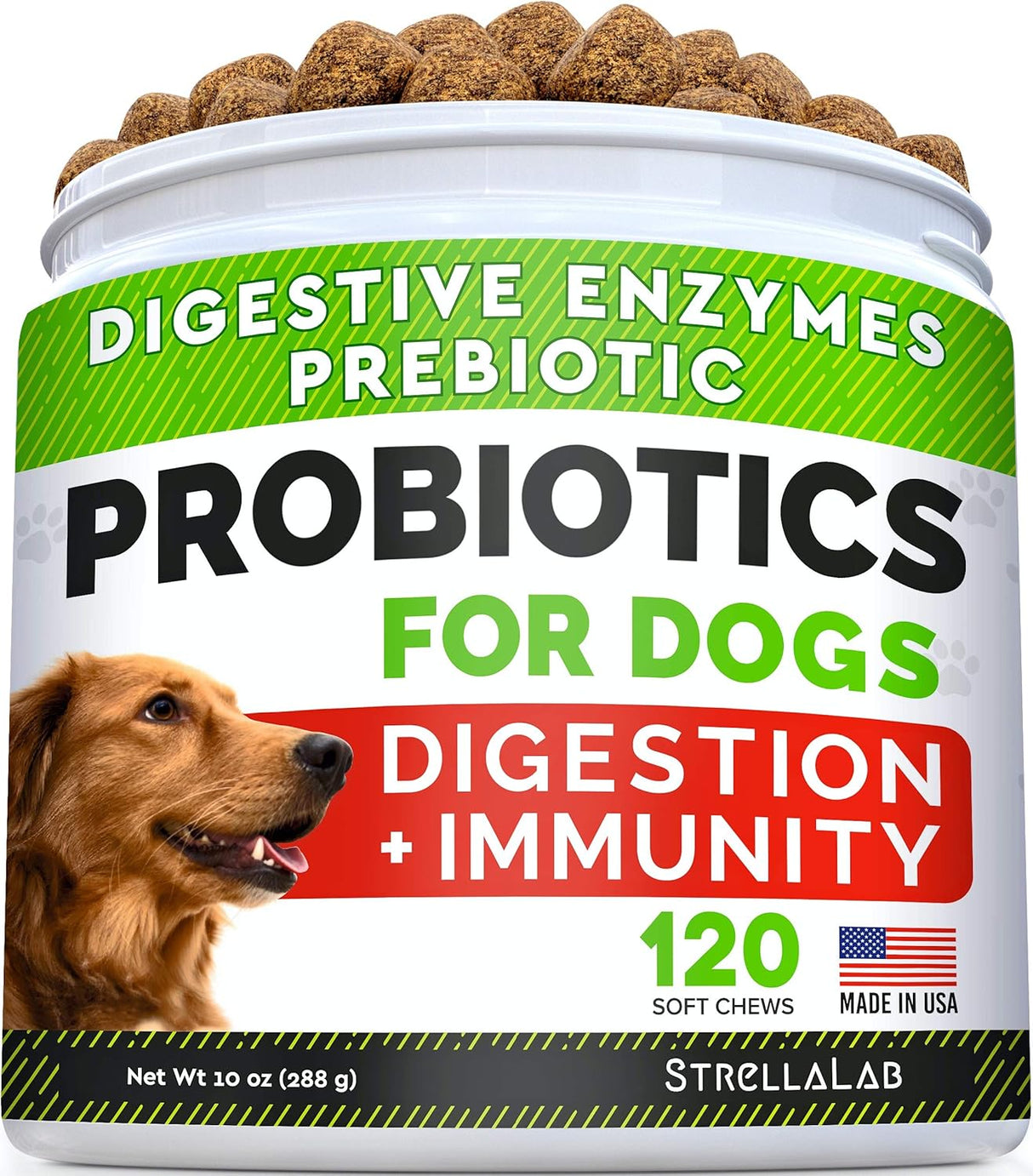 Vitaminas Probióticos para perros para comedores