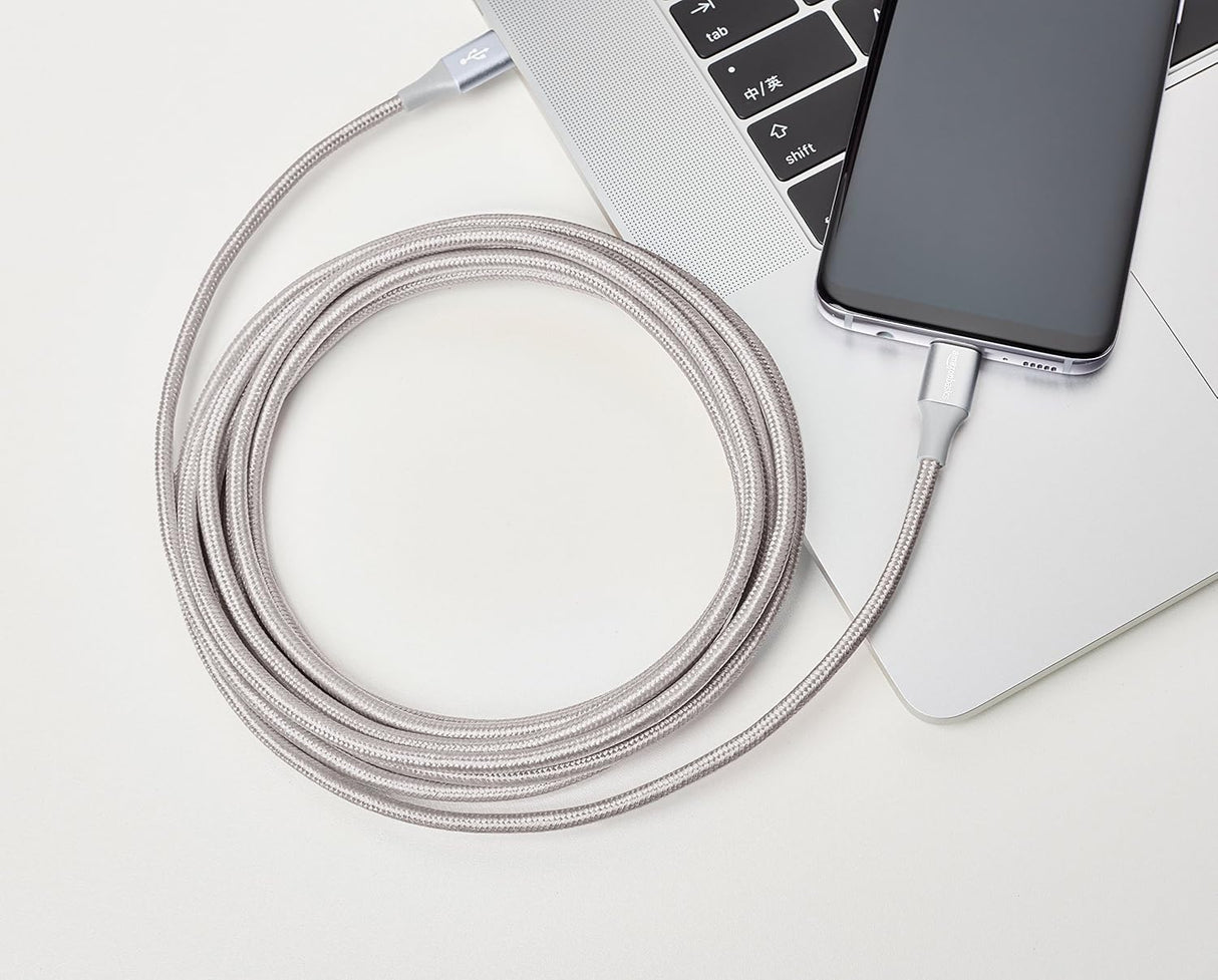 Cables y Adaptadores de carga rápida USB-C a USB de nailon