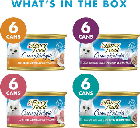 Alimento para Gato húmeda  variedad de latas