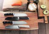 Cuchillo de chef forjado de acero alemán 9.5 pulgadas