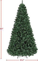 Árbol de Navidad Yaheetech 7.5ft Pino Premium 1346 Ramas