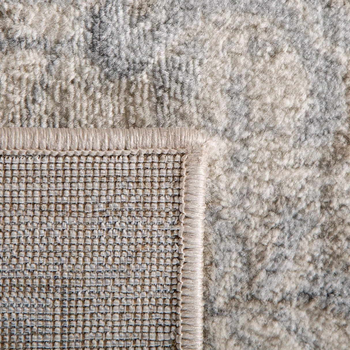 Runner de alfombra con diseño medallón, fácil cuidado, modelo BNT865B
