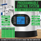 Dispensador de Cerveza de acero NUTRICHEF PKBRKTL200