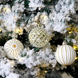 30PCS Adornos Navideños, Shatterproof, 60MM, Modelo: Navidad