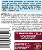 Suplemento Puritan's Pride Cápsula de arroz de levadura roja