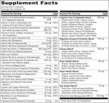 Suplemento Multivitamina  con vitaminas, minerales extractos