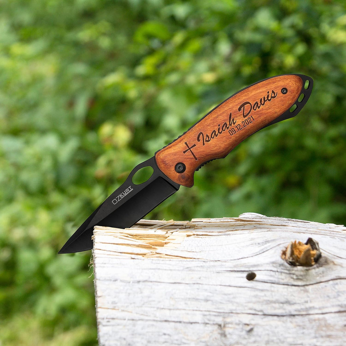 Cuchillo de bolsillo personalizado para hombres