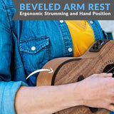 ¿Ukelele eléctrico acústico PYLE-PRO PUKTEA22