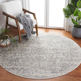 Alfombra redonda oriental con medallón, modelo MAD603G