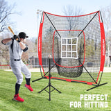 Set de Red de Béisbol 7x7 - Equipo de Entrenamiento Portable