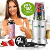 Licuadora eléctrica personal NutriChef NCBL12