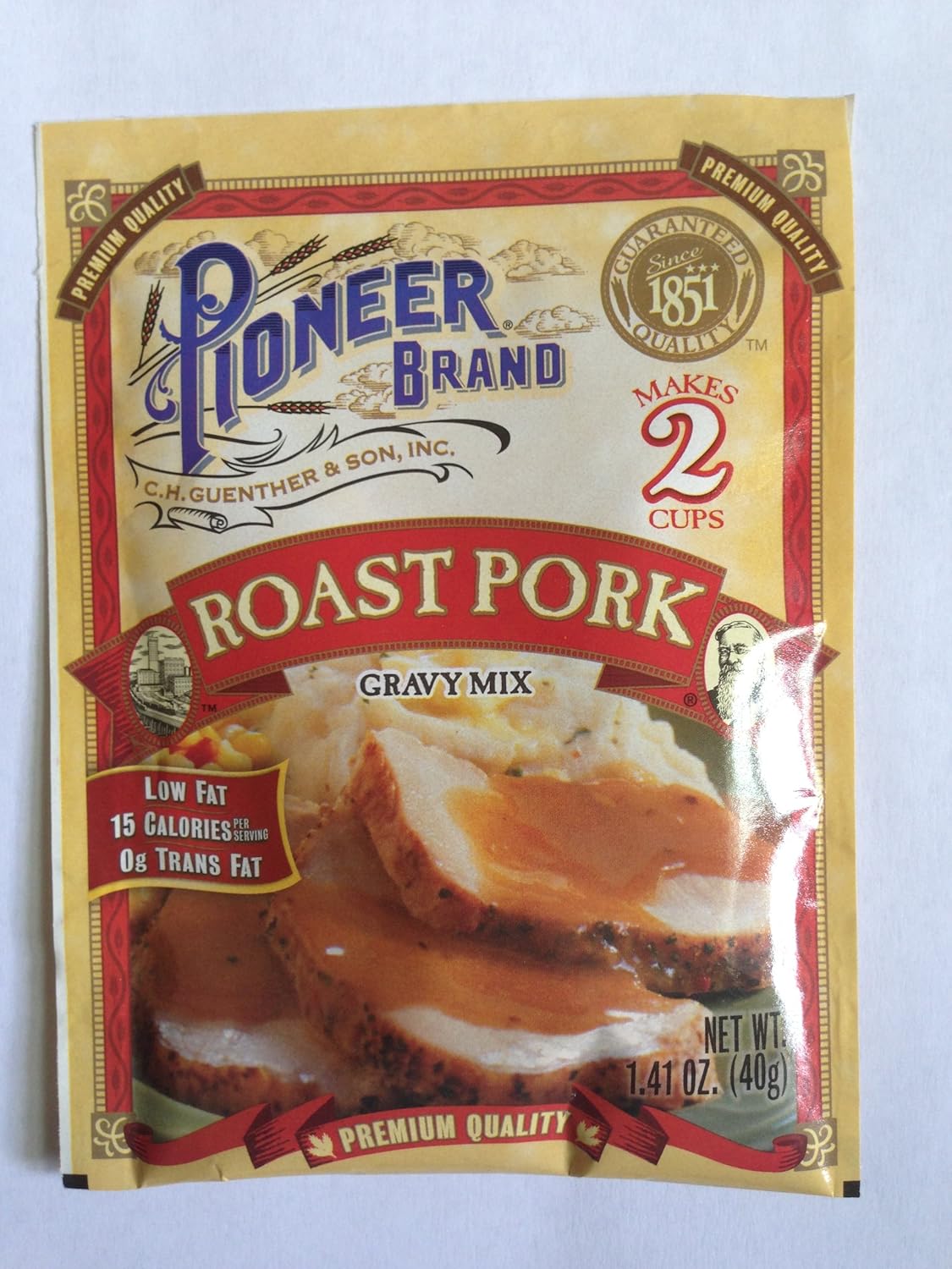 Pioneer La mezcla de salsa de cerdo asado de marca hace 2 tazas de calidad premium